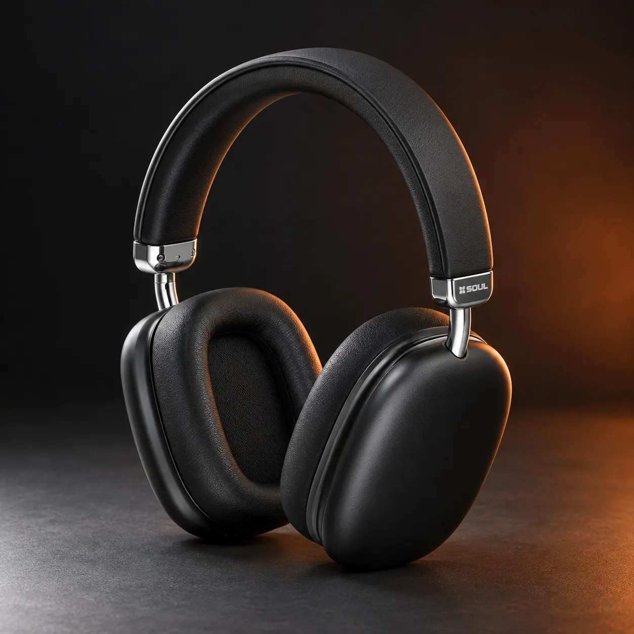 Auriculares vincha negros