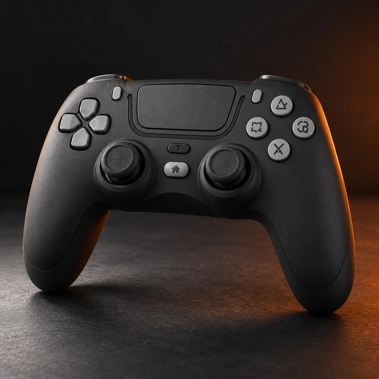 Control de videojuegos negro